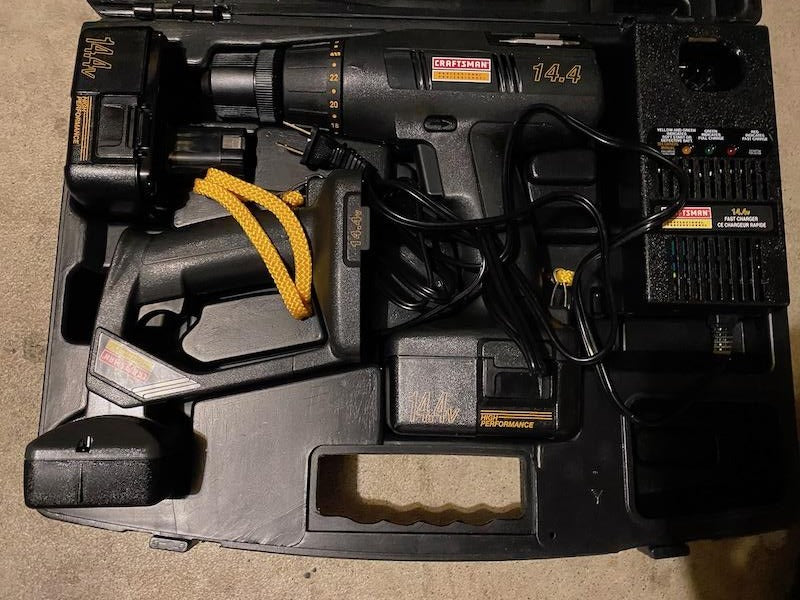 Craftsman Professional Cordless Drill Set