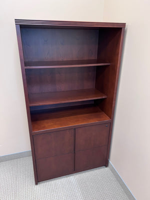 'Standard Desk' Shelving Unit with 2 Drawer Filing Cabinet (*3 Available)