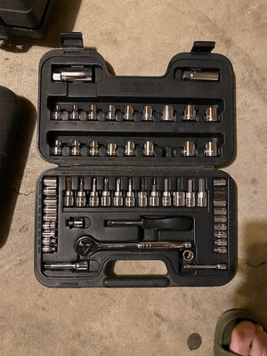 Mastercraft 56 pc Socket Set