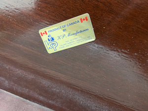 'KP Manufacturers' Side Table