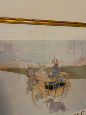 "Partie de campagne" by Henri de Toulouse Lautrec Limited ed. Lithograph 1969