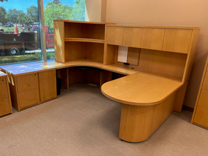 'Standard Desk' Right Facing Office Desk