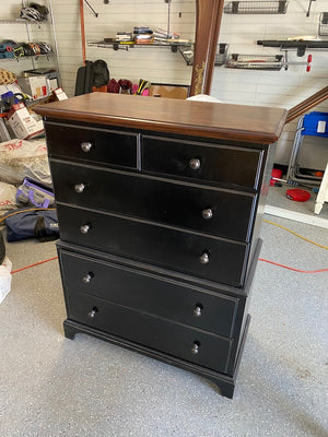 'Bassett' 6 Drawer Highboy Dresser
