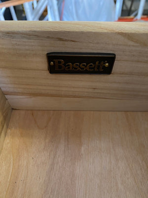 'Bassett' 6 Drawer Highboy Dresser