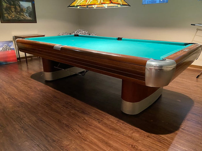 Brunswick Anniversary Regulation Size, Model D-C Pool Table