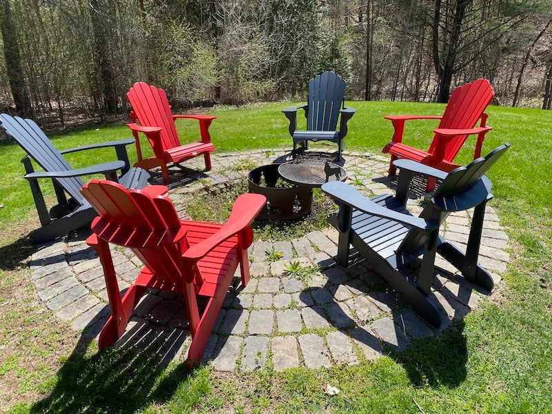 Fire Pit Diy Adirondack Chair Home Depot LUE BONA Belinda White