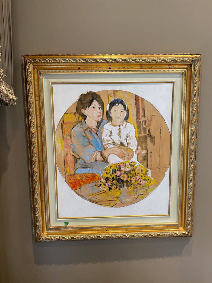 Original Painting by Renato Zanon- "Mother & Daughter"