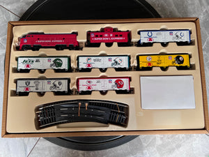 National Football Conference NFL Super Bowl Winners- Mantua HO Train Set 1993