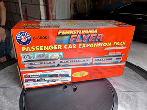 Lionel Pennsylvania Flyer Passenger Car Expansion Pack 6-30004