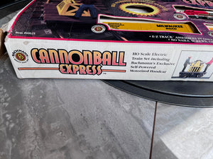 Bachmann HO Scale Cannonball Express E-Z Track System 37 with HandCar