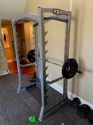 Hoist Fitness PTS Power Cage+ Barbell & Weights/Plates