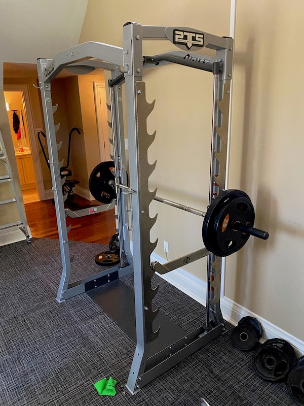 Hoist fitness smith machine bar weight online