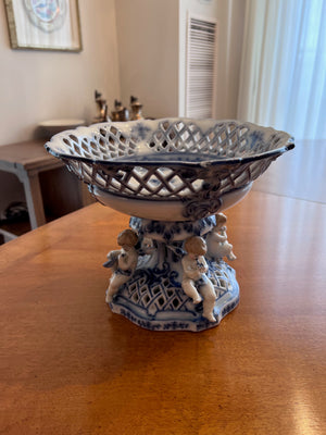 Meissen Compote Bowl (*note condition)