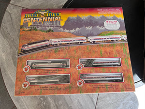 Bachmann Centennial E-Z Track System N Scale Electric Train Set