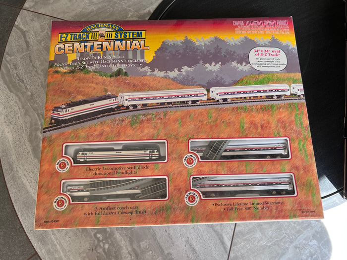 Bachmann Centennial E-Z Track System N Scale Electric Train Set