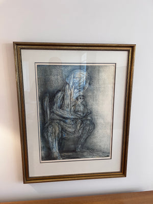 Signed & Numbered Print by Marilyn Hill '68- "Rebellious Son" 18/25