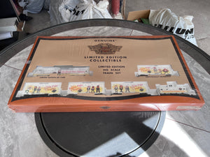 Harley Davidson Limited Edition HO Scale Holiday Train Set- North Pole Express Diesel Train (Sealed)