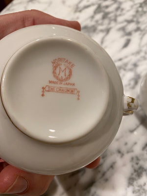 2 Noritake "The Chaumont" Cups