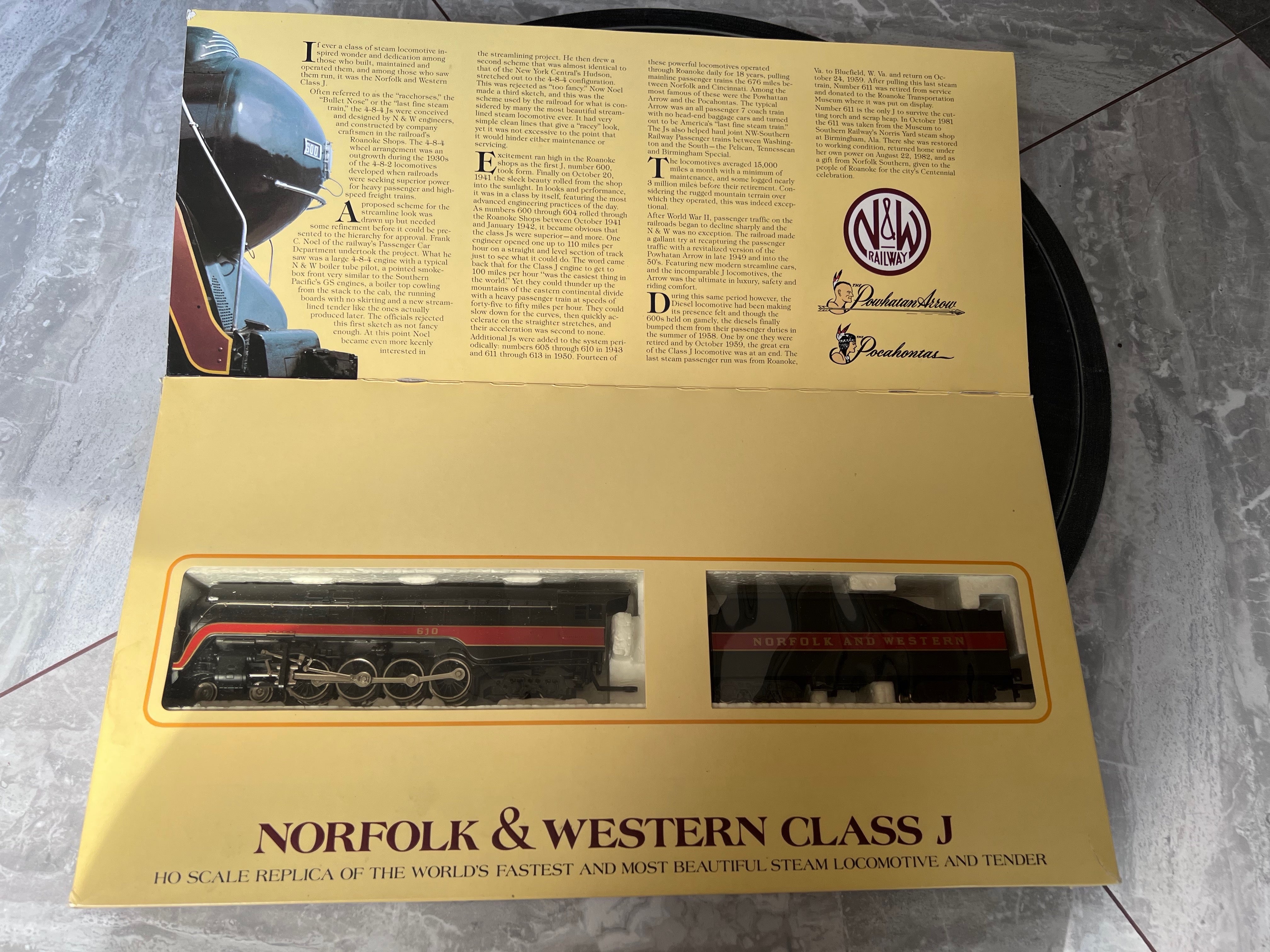 HOゲージ　NORFOLK AND WESTERN 610 BACHMANN HOゲージ NORFOLK AND WESTERN 610 BACHMANN HOゲージ NORFOLK