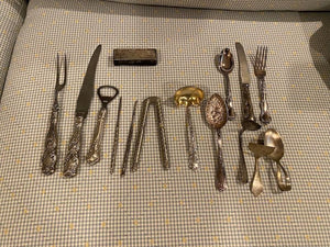 Sterling & Silver Plate Serving Utensil/Flatware Lot