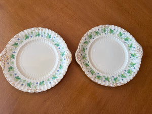 2 Royal Crown Derby Medway/Burford A814 Dessert/Cake Plates