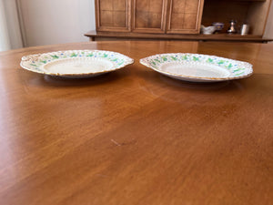 2 Royal Crown Derby Medway/Burford A814 Dessert/Cake Plates
