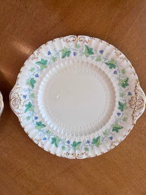 2 Royal Crown Derby Medway/Burford A814 Dessert/Cake Plates