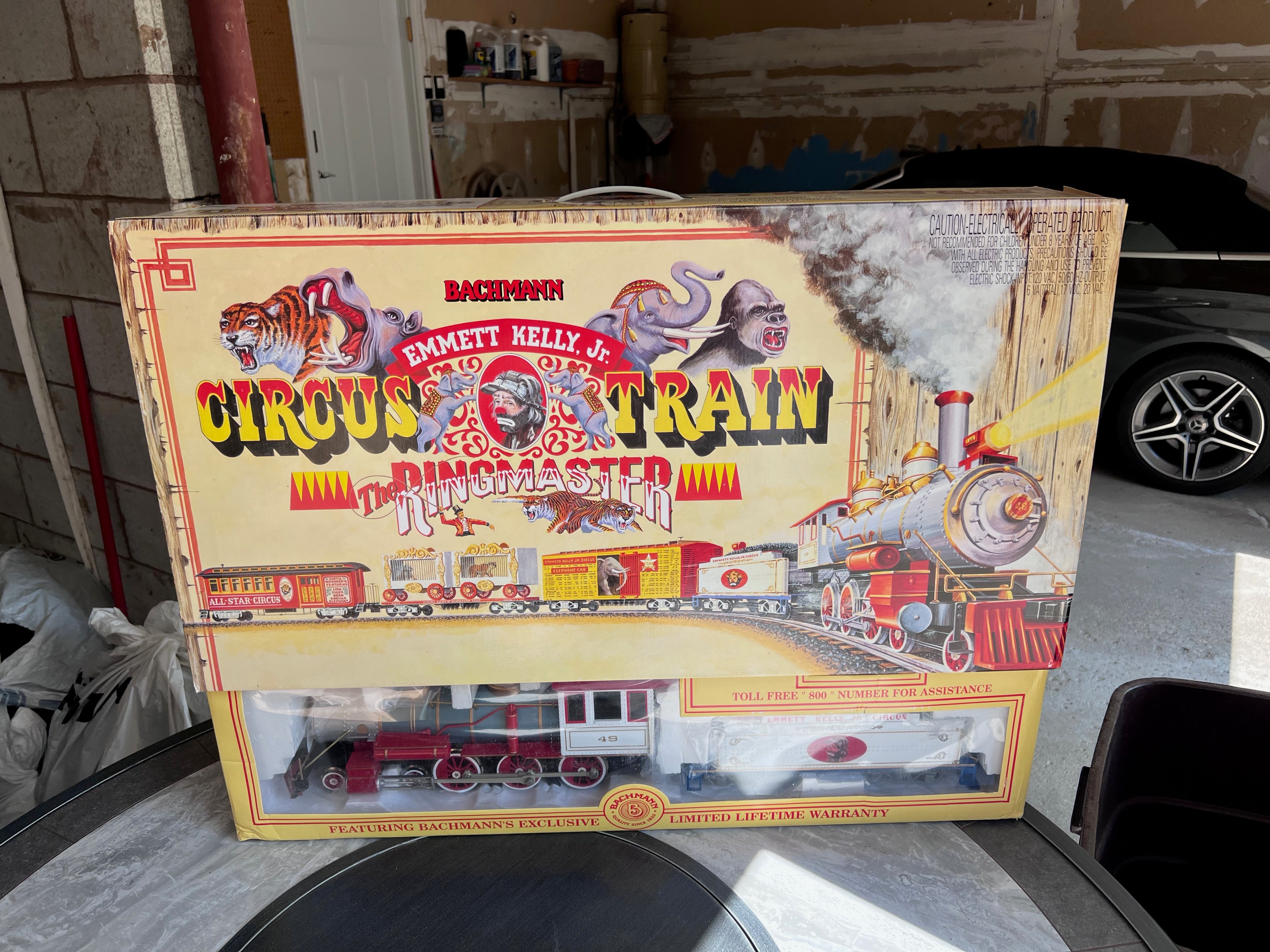 Bachmann Emmett Kelly Jr. Circus Train The Ringmaster G Scale Sell My Stuff Canada Canada s Content and Estate Sale Specialists