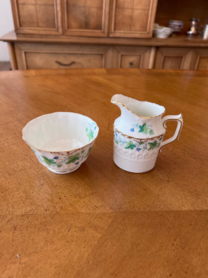 Royal Crown Derby Medway/Burford A814 Cream and Sugar