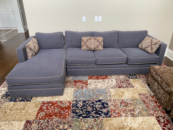 Southern Furniture Company Upholstered Sectional Sofa