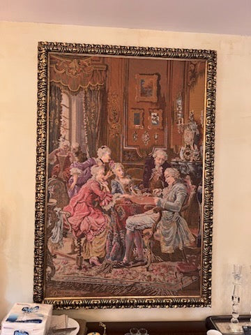 Large Framed Tapestry