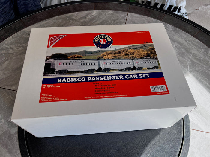 Lionel Nabisco 3 Passenger Car Set- NO. 98513