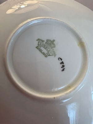 Aynsley Cobalt Blue Cup and Saucer C894