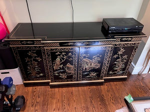 Chinoiserie Console Cabinet from The Art Shoppe