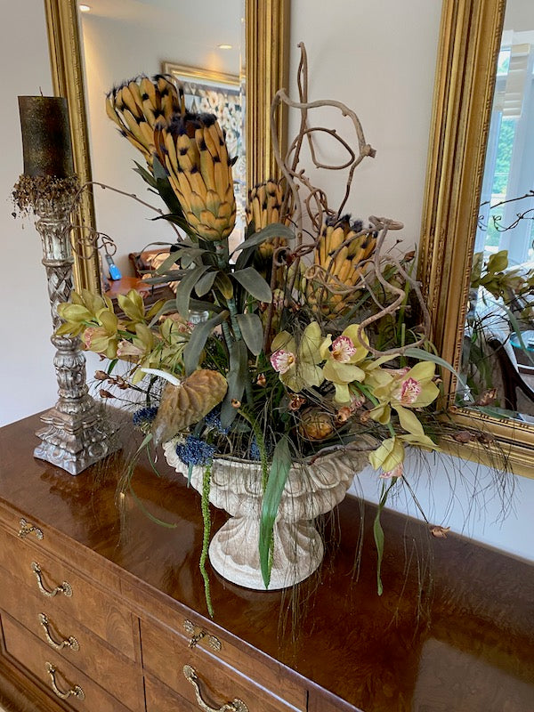 Faux Floral Arrangement
