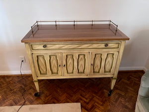 Vintage Bar/Server on Wheels