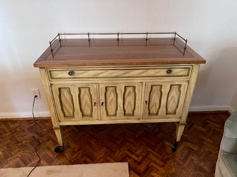 Vintage Bar/Server on Wheels