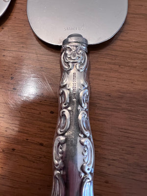 Birks Sterling Silver 'Pompadour' Serving Lot
