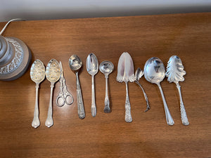 Miscellaneous Fine Silver Plated Serving Utensil Lot
