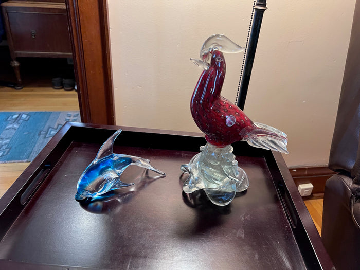 Italian Murano Glass Animal Lot