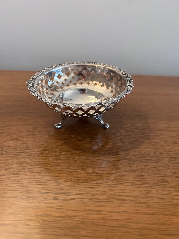 RYRIE BROS - Pierced Sterling Silver Bonbon Dish