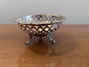 RYRIE BROS - Pierced Sterling Silver Bonbon Dish