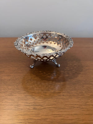 RYRIE BROS - Pierced Sterling Silver Bonbon Dish