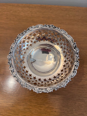 RYRIE BROS - Pierced Sterling Silver Bonbon Dish