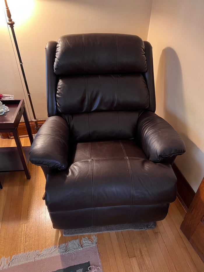 Brown Leather La-Z-Boy Recliner