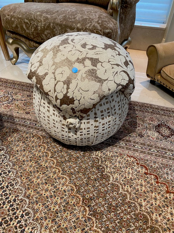 Upholstered Pouf