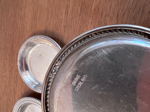 4 Sterling Silver Coasters
