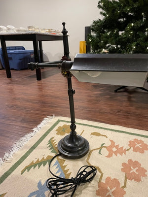 Black Metal Desk Lamp