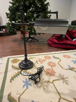 Black Metal Desk Lamp