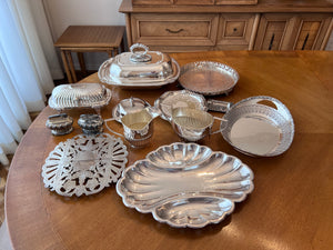 Miscellaneous Fine Silver Plated Serving Lot
